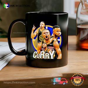 Stephen Curry Warriors Basketball Graphic Mug