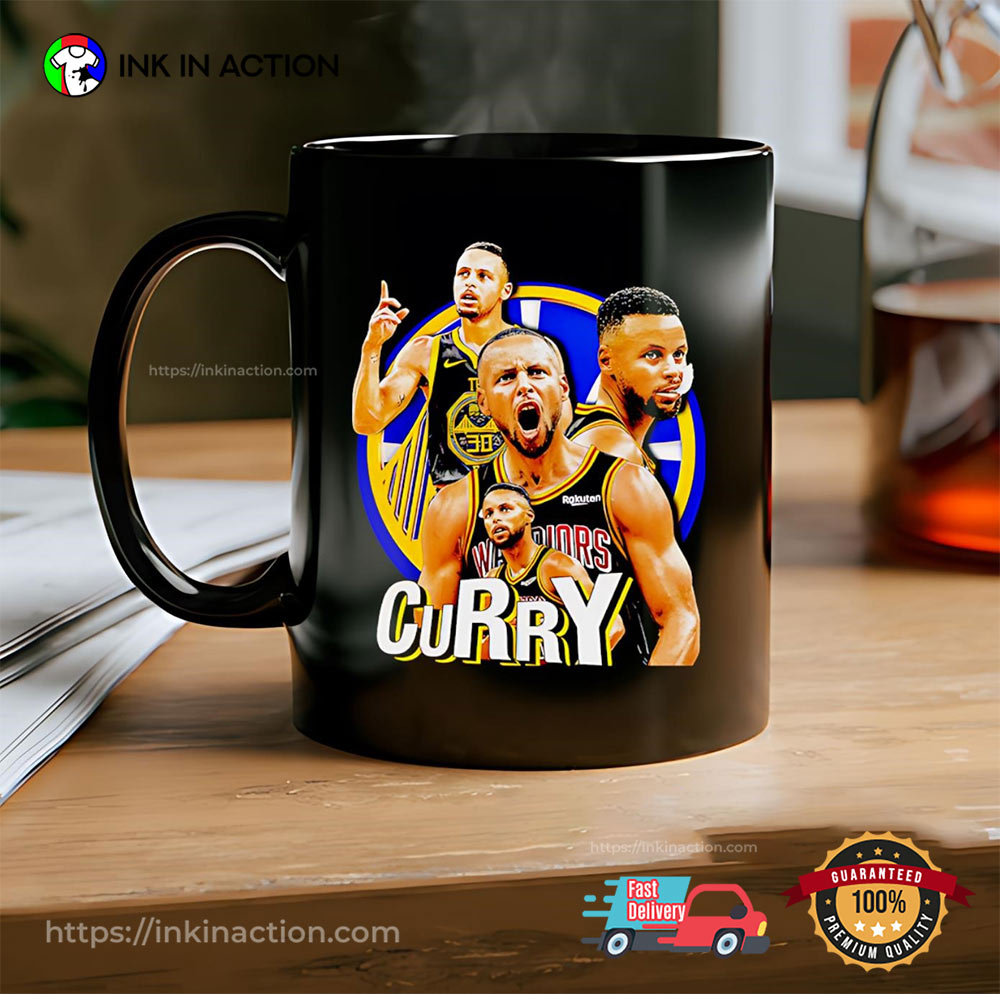 Stephen Curry Warriors Basketball Graphic Mug Stephen Curry Warriors Basketball Graphic Mug