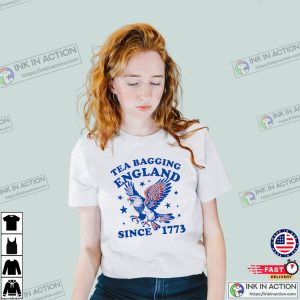 Tea Bagging England Since 1773 Vintage T-shirt