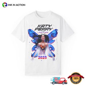 The Lifetime Tour 2025 Dates Katy Perry Concert Graphic T shirt 2