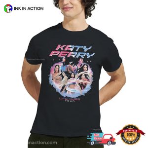 The Lifetimes Tour 2025 T-shirt, Katy Perry Fan Merch The Lifetimes Tour 2025 T-shirt, Katy Perry Fan Merch