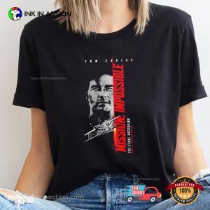 Tom Cruise Mission Impossible The Final Reckoning Graphic T-shirt