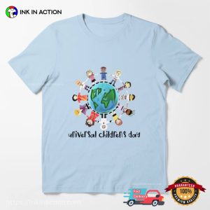 Universal Children's Day Happiness World T shirt 2