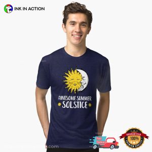 Vintage Awesome Summer Solstice Unisex T shirt 3