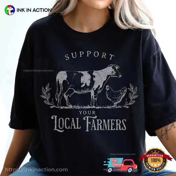 Vintage Farming Nature Inspired Comfort Colors Tee