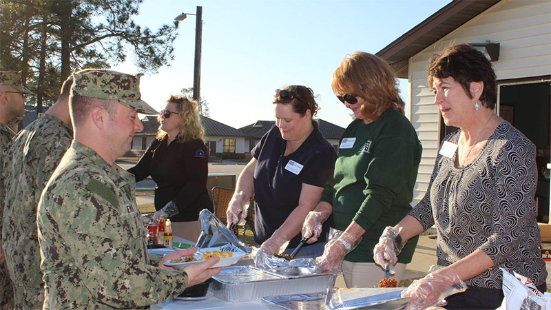 Volunteer with Military Support Group