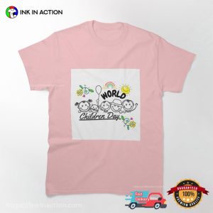 World Children Day Kids Art Unisex T shirt 2