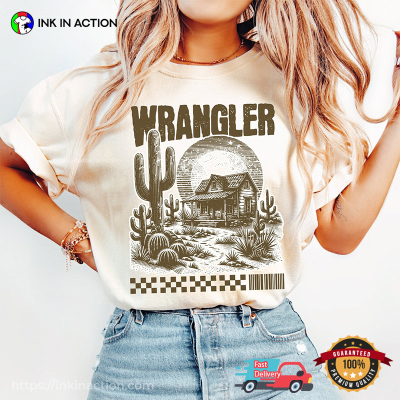 Western Cowgirl At Heart Comfort Colors T-shirt