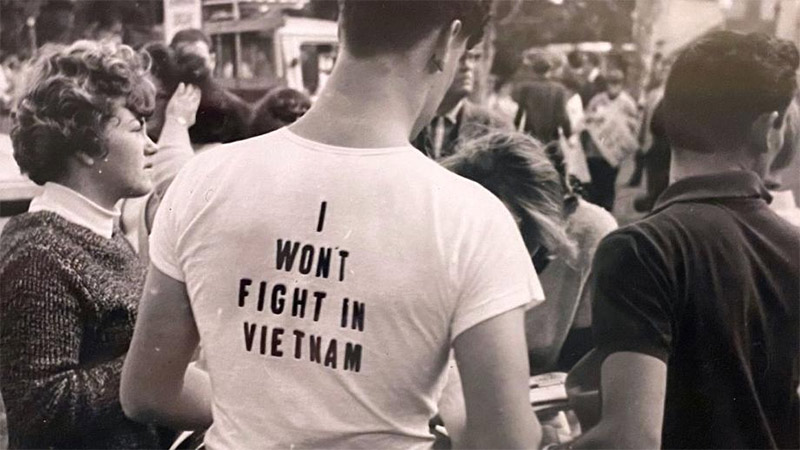anti Vietnam War protests