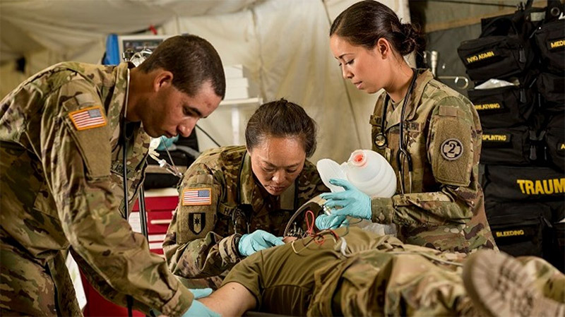 military doctors and nurses