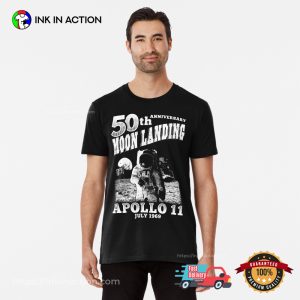 50th Anniversary Moon Landing Apollo 11 T-Shirt