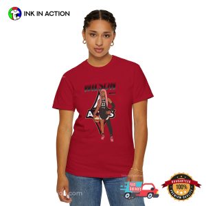 A'ja Wilson 22 Aces Basketball T shirt 3