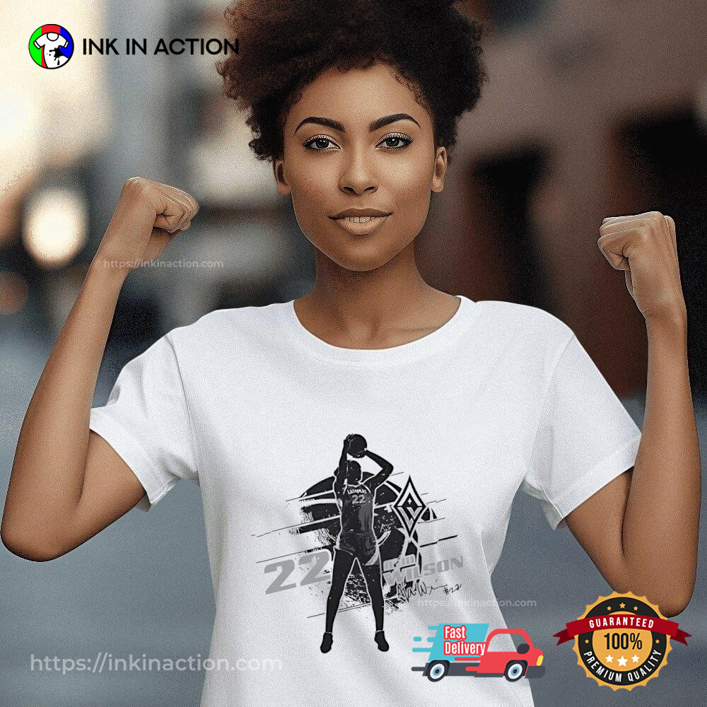 A'ja Wilson Las Vegas Aces Silhouette T-shirt