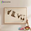 Bikini Art Print Brown Bikini Beach Printable Poster