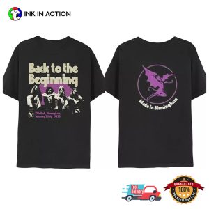 Black Sabbath Back To The Beginning 2 Sided T-shirt Black Sabbath Back To The Beginning 2 Sided T-shirt