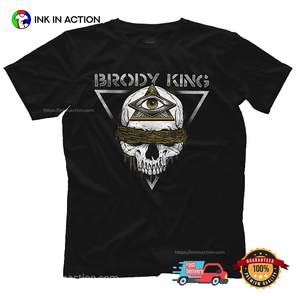 Brody King Blind Skull T-shirt Brody King Blind Skull T-shirt