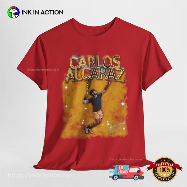 Carlos Alcaraz Paddle Tennis T-shirt