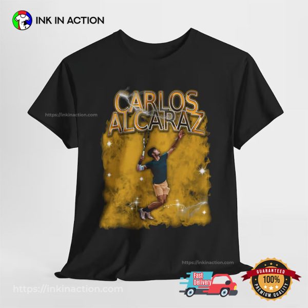 Carlos Alcaraz Paddle Tennis T-shirt