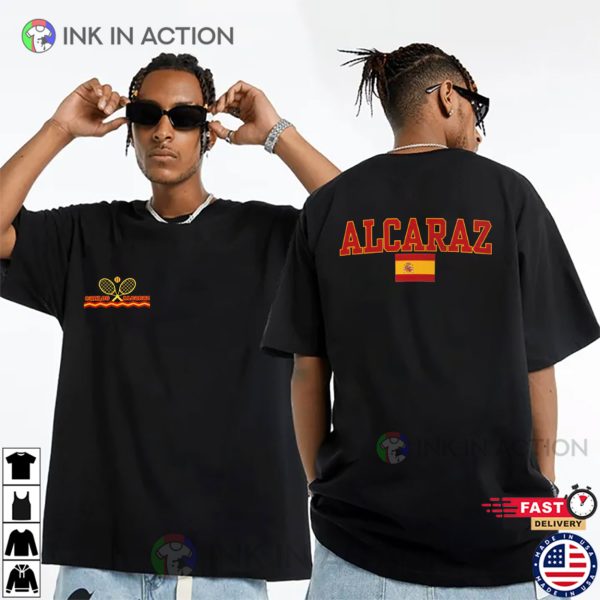 Carlos Alcaraz Spain Tennis 2 Sided Shirt