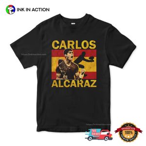 Carlos Alcaraz Tenis Player T shirt 2