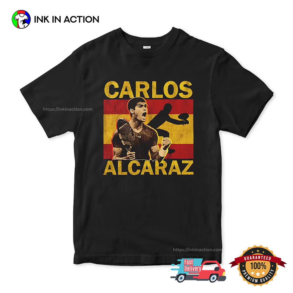 Carlos Alcaraz Tenis Player T-shirt Carlos Alcaraz Tenis Player T-shirt