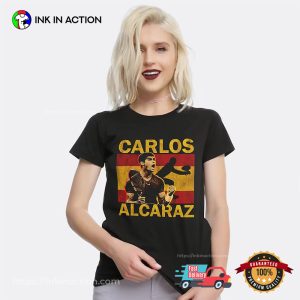 Carlos Alcaraz Tenis Player T-shirt
