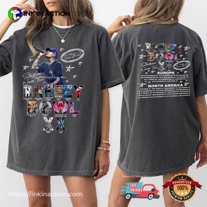 Chris Brown Breezy Bowl XX Tour 2 Sided T-shirt