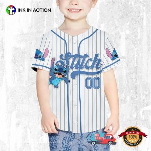 Custom Disney Lilo and Stitch Stitch Baseball Jersey 2