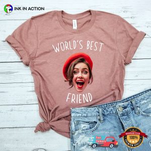 Custom Face Funny World’s Best Friend Comfort Colors Tee