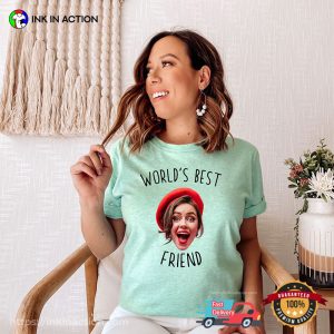 Custom Face Funny World’s Best Friend Comfort Colors Tee