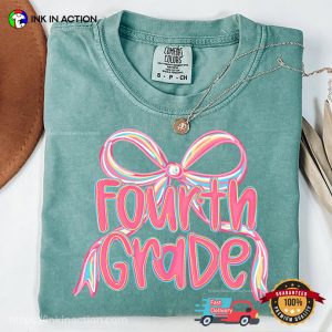 Custom Grade Bow Coquette Comfort Colors Tee 2