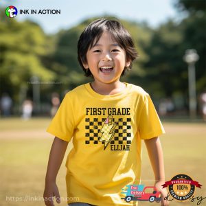 Custom Name First Grade First Day Of Classes T-shirt