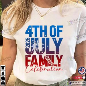 Family 4th Of July 2025 American Family T-shirt