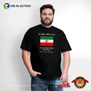 Iran No War With Iran On T-Shirt