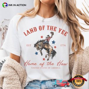 Land of the Yee Celebration 4th of July Comfort Colors Tee