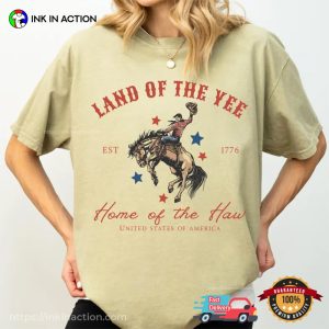 Land of the Yee Celebration 4th of July Comfort Colors Tee 2