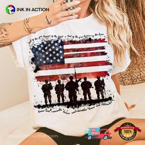 Land of the free Independence Day T shirt 2