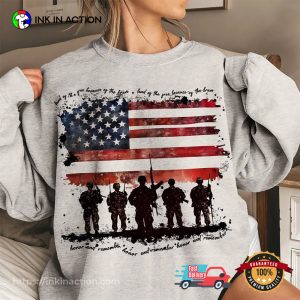 Land Of The Free Independence Day T-shirt