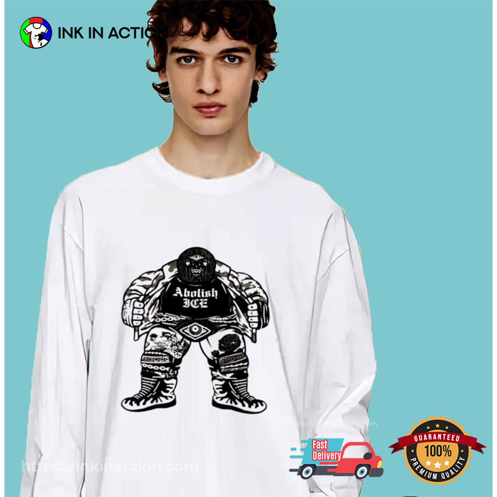 Limited Brody King Abolish Ice T-shirt Limited Brody King Abolish Ice T-shirt