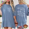 Martinis And Bikinis Bachelorette Beach 2 Sided Comfort Colors Shirt