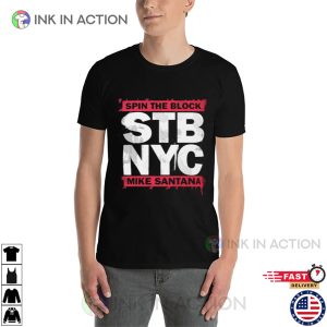 Mike Santana Spin The Block 2025 T-Shirt