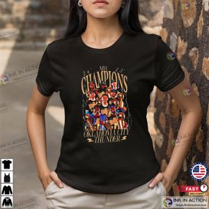 NBA Champions 24-25 Oklahoma City Thunder Team T-shirt