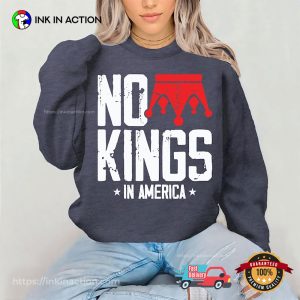 No Kings In America Anti Maga T-shirt