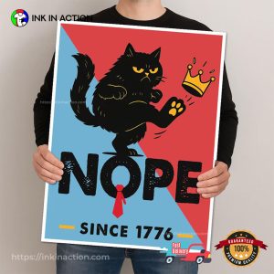 No Kings in America Protest Since 1776 Poster 3