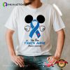 No One Fights Alone Diabetes Awareness Mickey Mouse T-Shirt