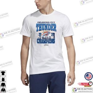 OKC THUNDER 2025 Champions NBA Finals Vintage T-shirt