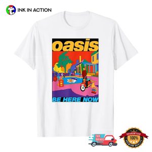 Oasis Be Here Now Colour T-Shirt