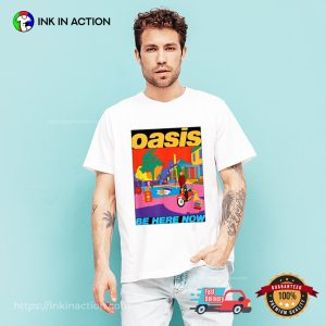 Oasis Be Here Now Colour T-Shirt