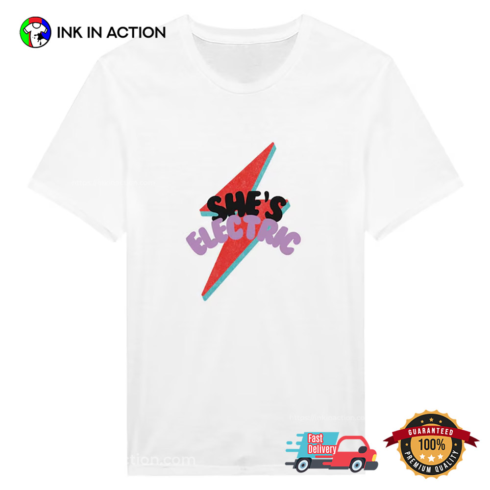 Oasis She's Electric Concert 2025 T-shirt Oasis She's Electric Concert 2025 T-shirt