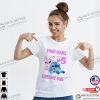 PERSONALISED Lilo & Stitch Girl Birthday T-shirt